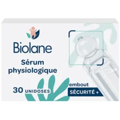 Biolane Lot de 30 Unidoses de Sérum Physiologique - 5 ml