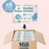 Biolane Pack 1 Mois de 168 Couches Ecologiques - T2