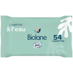 Biolane Paquet de 54 Lingettes à l'Eau
