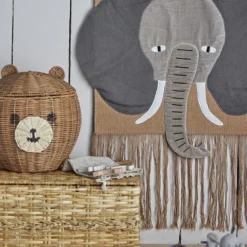 Bloomingville Tenture Murale Eléphant
