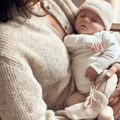 Bonjour Little Chaussons en Laine Mérinos Bonbec - 0/3 Mois