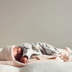 Bonjour Little Combinaison Bébé Jour et Nuit Velours Californian Poppy - 6 Mois