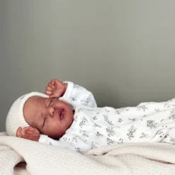 Bonjour Little Combinaison Bébé Jour et Nuit Velours Sloeberry - 1 Mois