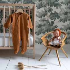 Bonjour Little Combinaison Jour et Nuit Pois Nut - 6 Mois