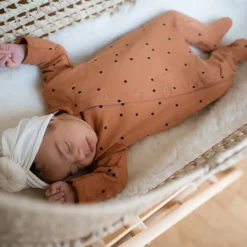 Bonjour Little Combinaison Jour et Nuit Pois Nut - 6 Mois