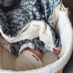Bonjour Little Couverture Snuggle - Wild Sage