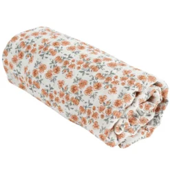 Bonjour Little Housse Matelas à Langer - Californian Poppy