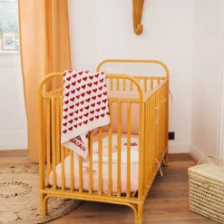 Bonton Lit Bébé à Barreaux Bohème - Naturel