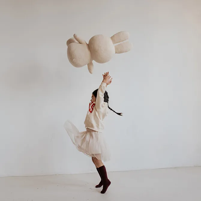 Bon Ton Toys Lapin Miffy Terry Crème - Géant