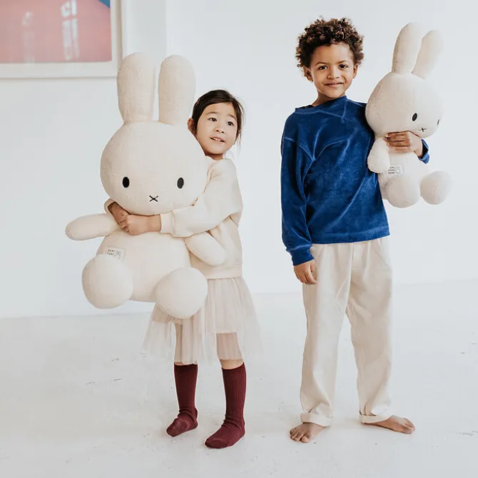 Bon Ton Toys Lapin Miffy Terry Crème - Géant