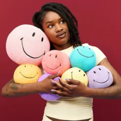 Bon Ton Toys Smiley Velours Côtelé Pourpre - Petit
