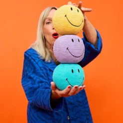 Bon Ton Toys Smiley Velours Côtelé Turuoise - Petit