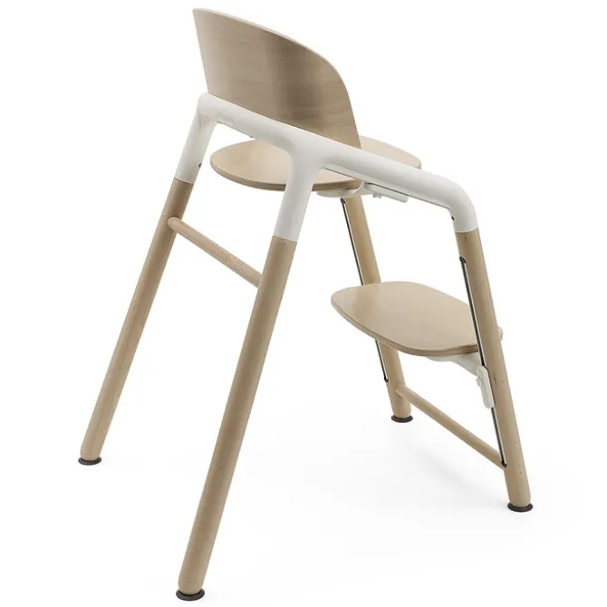 Bugaboo Chaise Haute Bugaboo Giraffe - Bois Neutre et Blanc
