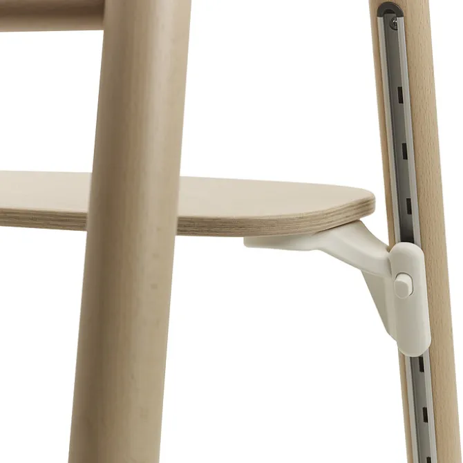 Bugaboo Chaise Haute Bugaboo Giraffe - Bois Neutre et Blanc