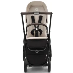 Bugaboo Poussette Citadine Complète Dragonfly Châssis Noir - Desert Taupe