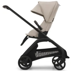 Bugaboo Poussette Citadine Complète Dragonfly Châssis Noir - Desert Taupe