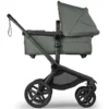 Bugaboo Poussette Citadine Fox5 Renew Complète Châssis Noir - Forest Green