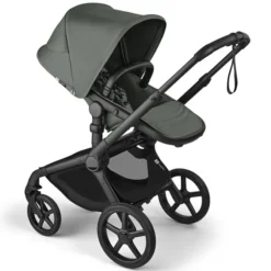 Bugaboo Poussette Citadine Fox5 Renew Complète Châssis Noir - Forest Green