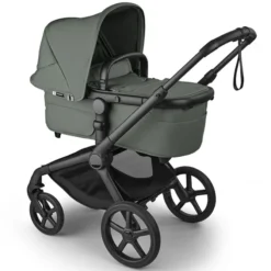 Bugaboo Poussette Citadine Fox5 Renew Complète Châssis Noir - Forest Green