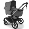 Bugaboo Poussette Citadine Fox5 Renew Complète Châssis Noir - Moon Grey