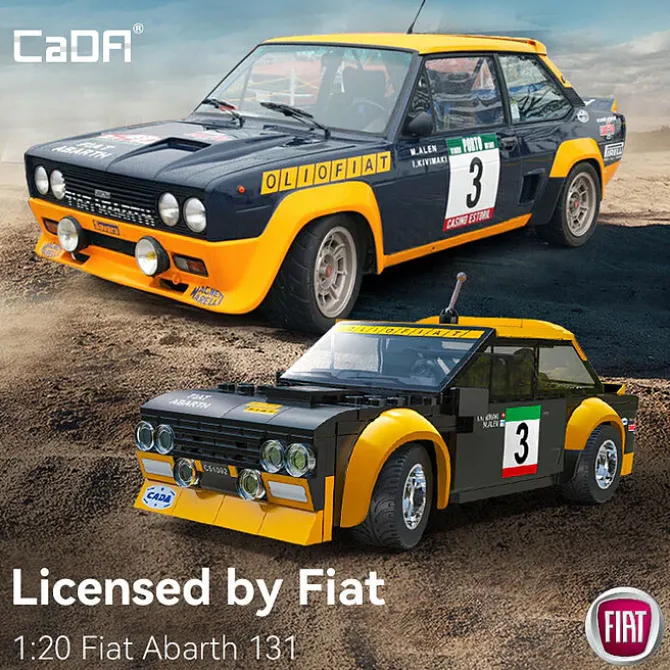 Cada Jeu de Construction Télécommandé 1:20 Fiat Abarth 131