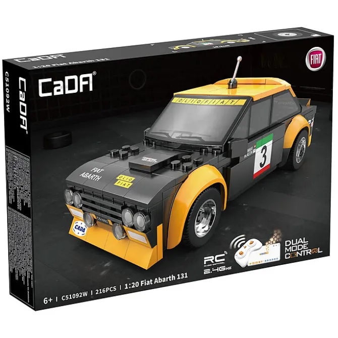 Cada Jeu de Construction Télécommandé 1:20 Fiat Abarth 131