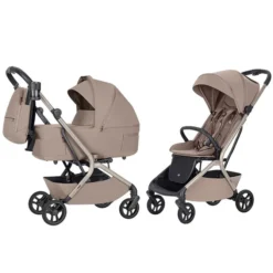 Carrello Poussette et Nacelle Pliable Magia 2.0 - Spice Beige