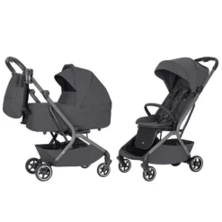 Carrello Poussette et Nacelle Pliable Magia - Elm Grey