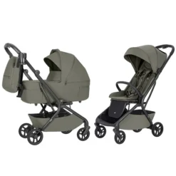 Carrello Poussette et Nacelle Pliable Magia 2.0 - Malted Green