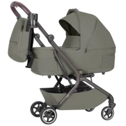 Carrello Poussette et Nacelle Pliable Magia - Malted Green