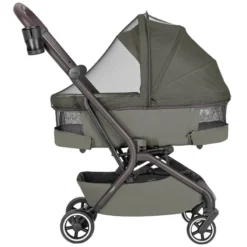 Carrello Poussette et Nacelle Pliable Magia - Malted Green