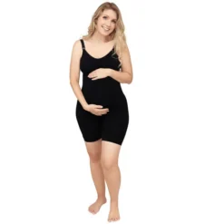 carriwell Short de Maintien de Grossesse Sans Coutures Noir - L