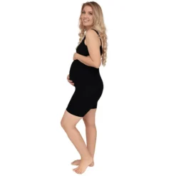carriwell Short de Maintien de Grossesse Sans Coutures Noir - M