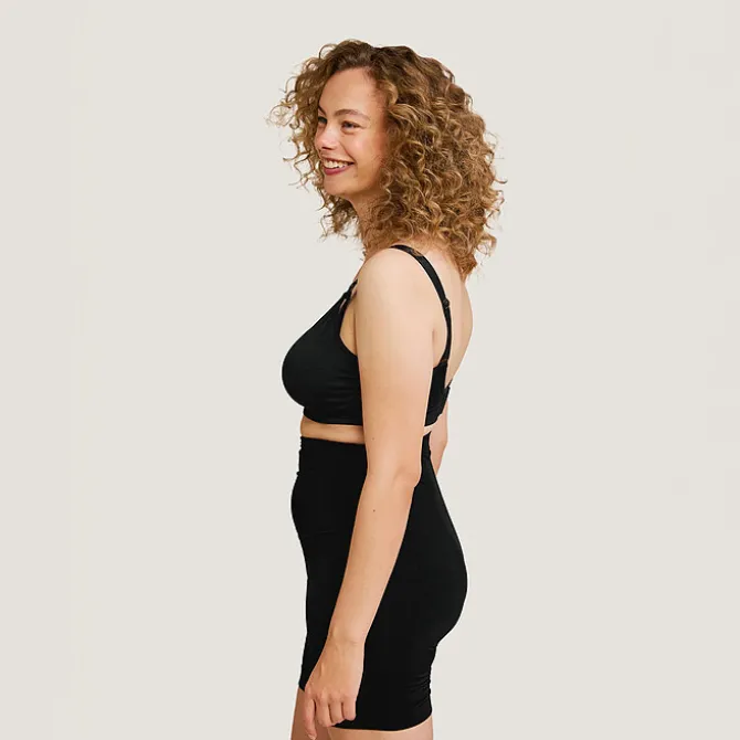 carriwell Short de Maintien Gainant Post-partum Noir - L