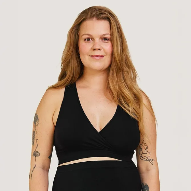 carriwell Soutien-gorge de Grossesse et d'Allaitement Comfi-Cool Noir - S/M