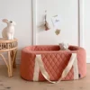 Charlie Crane Couffin KUKO - Bois de Rose Matelassé