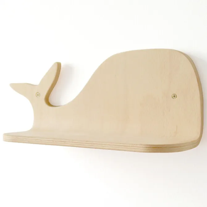 Charlie Crane Étagère Baleine Popi - Naturel