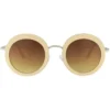 Charly Therapy Lunettes de Soleil Mia - Blanc