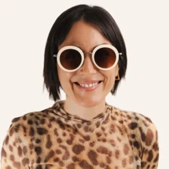 Charly Therapy Lunettes de Soleil Mia - Blanc