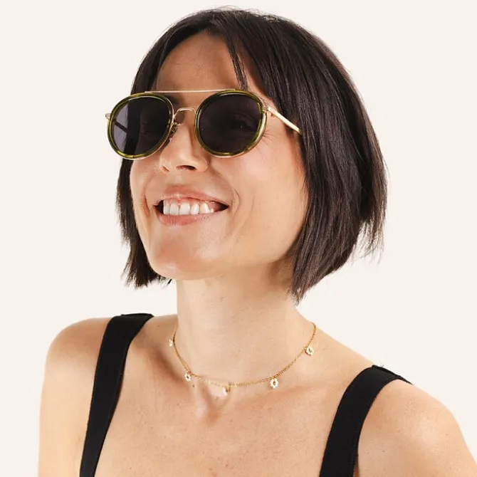 Charly Therapy Lunettes de Soleil Ringo - Olive