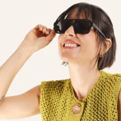 Charly Therapy Lunettes de Soleil Robert - Noir
