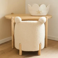 Childhome Chaise Enfant - Teddy Ecru