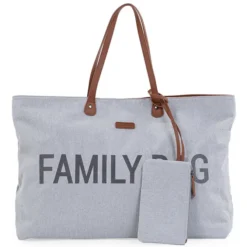 Childhome Family Bag Canvas - Gris