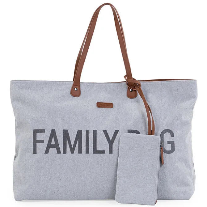 Childhome Family Bag Canvas - Gris