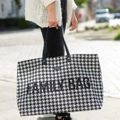 Childhome Family Bag - Pied de Poule Noir