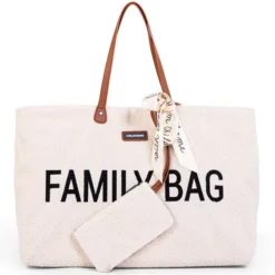 Childhome Family Bag Teddy - Ecru