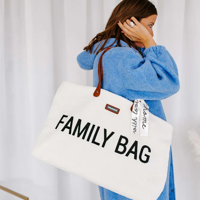 Childhome Family Bag Teddy - Ecru