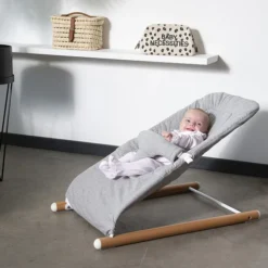 Childhome Housse Transat Evolux Jersey - Gris