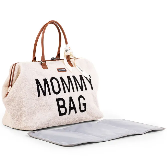Childhome Mommy Bag Large Teddy - Off White