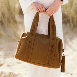 Childhome Mommy Club Sac à Langer Prestige Signature - Noisette
